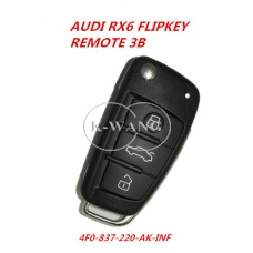 AUDI RX6 FLIPKEY REMOTE 3B 4F0-837-220-AK-INF OEM